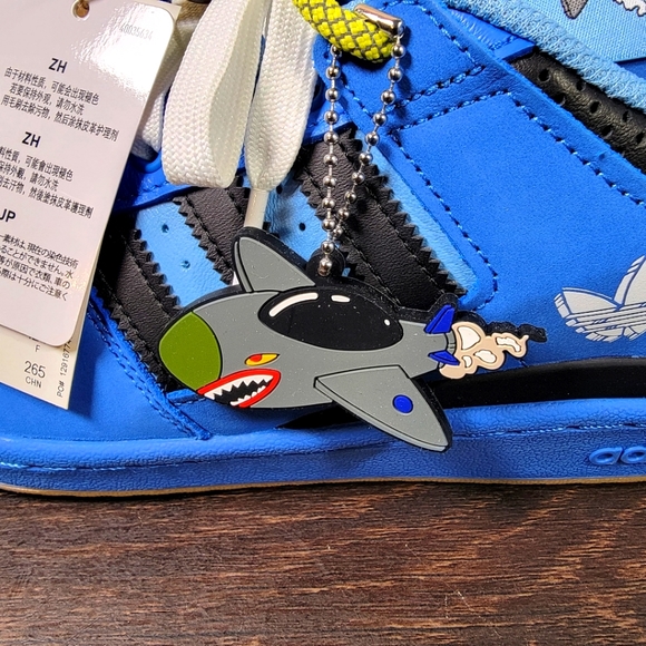 BRAND NEW Adidas Forum Low Hebru Brantley Rocket Men's Size 9.0 - Picture 5 of 9